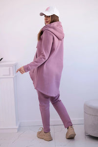 Set with pants Baggy 8944 / – Pink || Dark цвет / color | Lexline Fashion