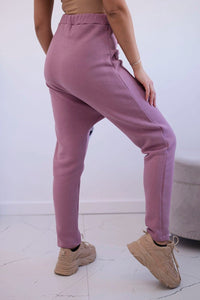 Set with pants Baggy 8944 / – Pink || Dark цвет / color | Lexline Fashion