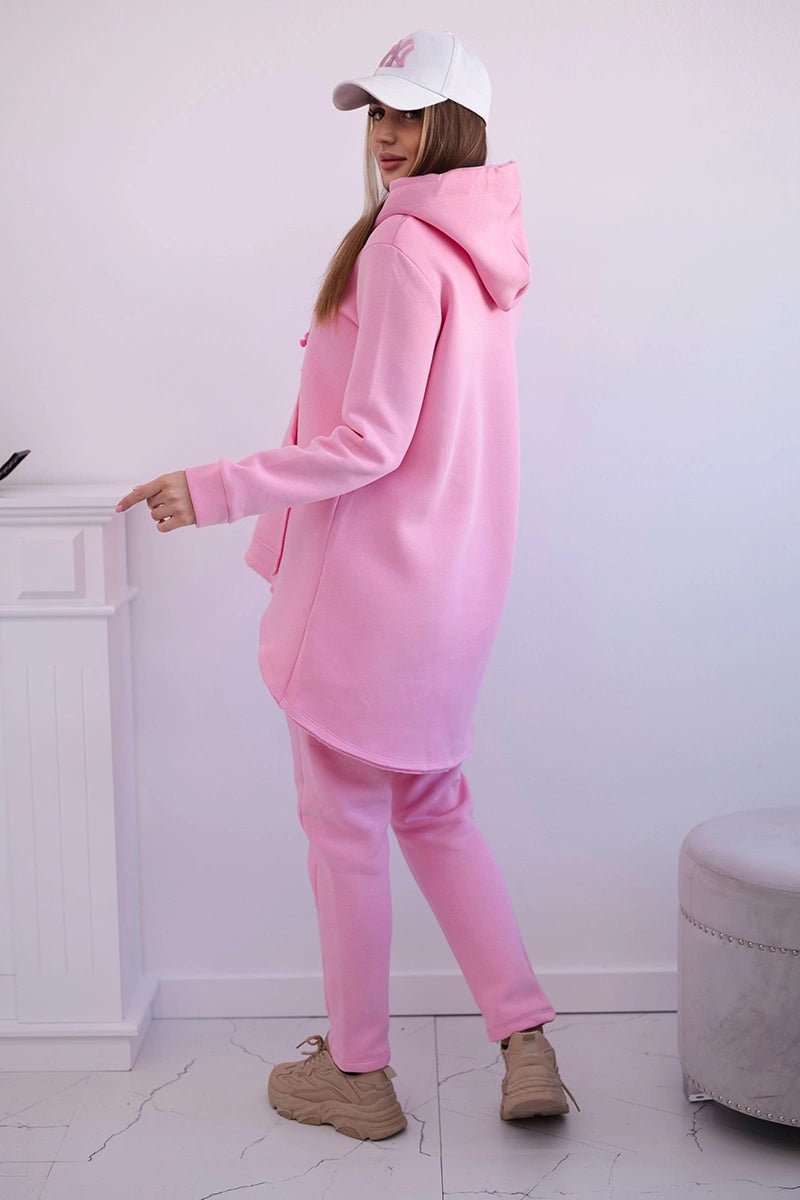 Set with pants Baggy 8944 / – Pink || Light цвет / color | Lexline Fashion