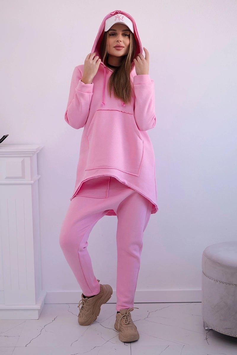 Set with pants Baggy 8944 / – Pink || Light цвет / color | Lexline Fashion