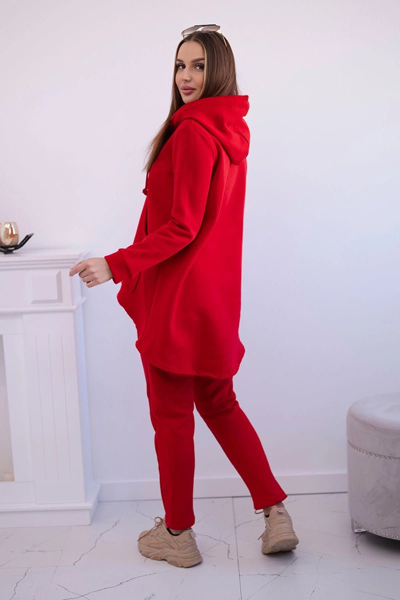 Set with pants Baggy 8944 / – Red цвет / color | Lexline Fashion