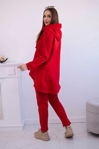 Set with pants Baggy 8944 / – Red цвет / color | Lexline Fashion