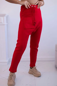 Set with pants Baggy 8944 / – Red цвет / color | Lexline Fashion