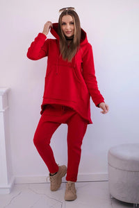 Set with pants Baggy 8944 / – Red цвет / color | Lexline Fashion