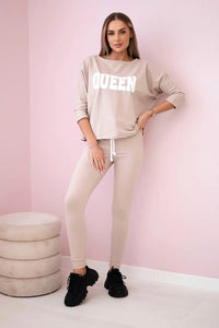 Set with print 66977 / – Beige цвет / color | Lexline Fashion