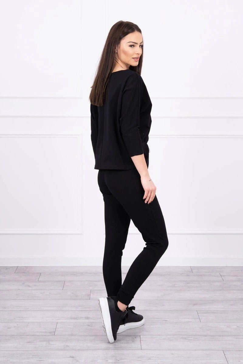 Set with print 66977 / – Black цвет / color | Lexline Fashion