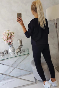 Set with print 66977 / – Black цвет / color | Lexline Fashion