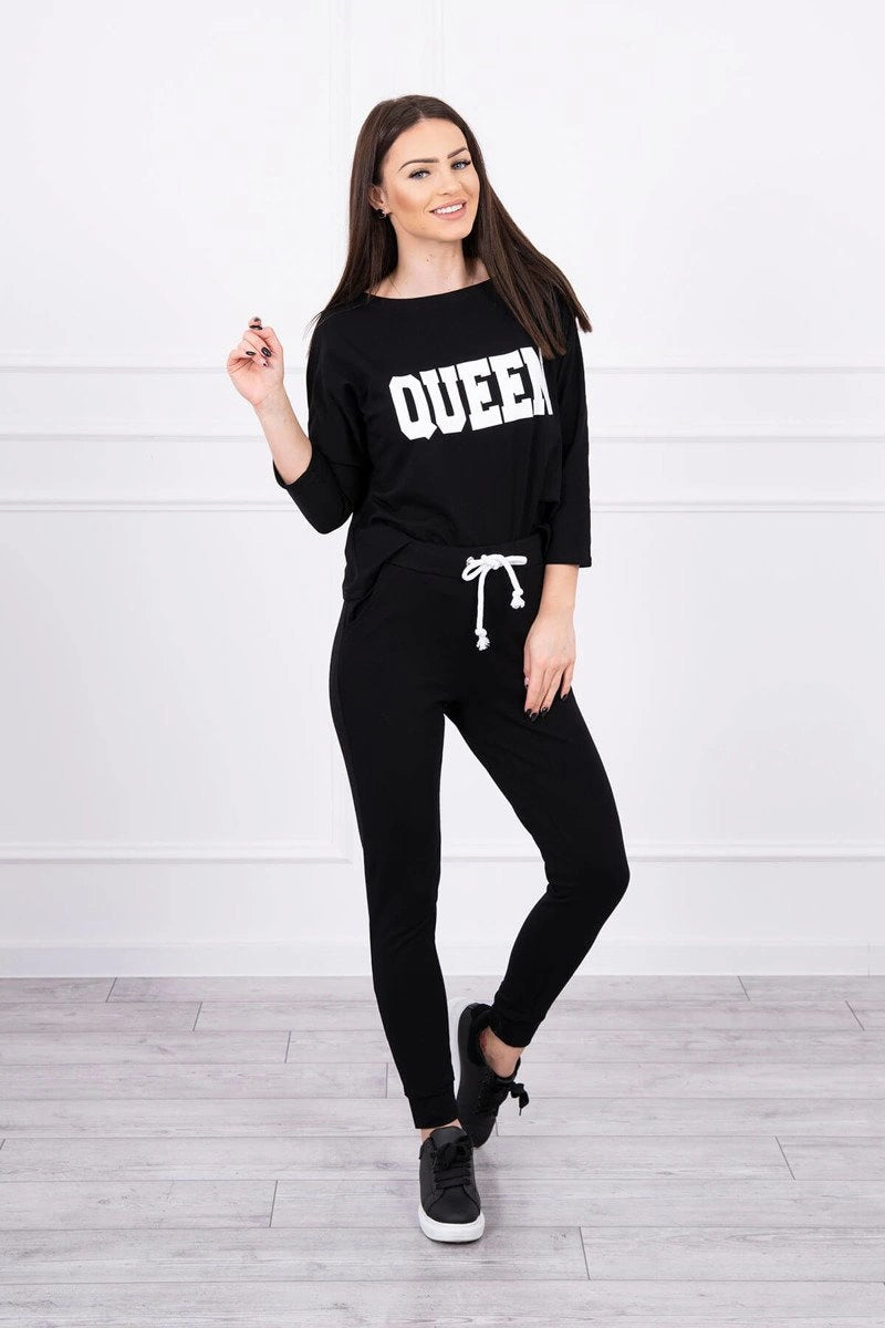 Set with print 66977 / – Black цвет / color | Lexline Fashion