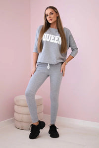 Set with print 66977 / – Gray цвет / color | Lexline Fashion