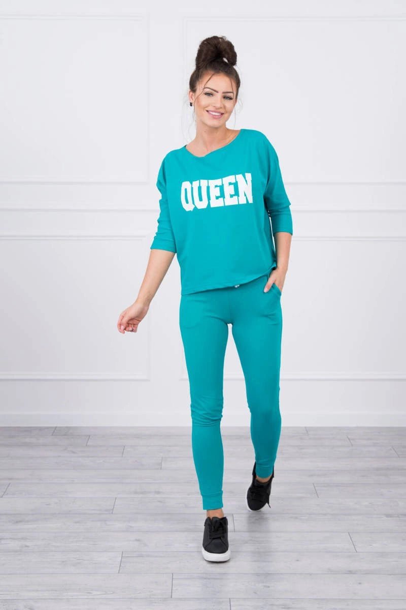 Set with print 66977 / – Green цвет / color | Lexline Fashion