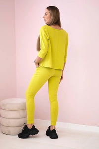 Set with print 66977 / – Kiwi цвет / color | Lexline Fashion