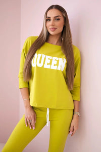 Set with print 66977 / – Kiwi цвет / color | Lexline Fashion
