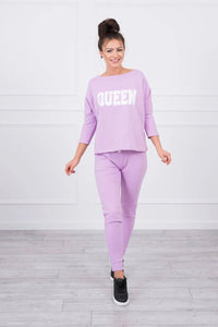 Set with print 66977 / – Purple цвет / color | Lexline Fashion