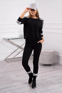 Set with print Girl Revolution 8849 / – Black цвет / color | Lexline Fashion