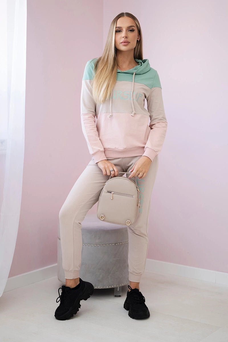 Set with print Yourself 65456 / – Beige цвет / color | Lexline Fashion