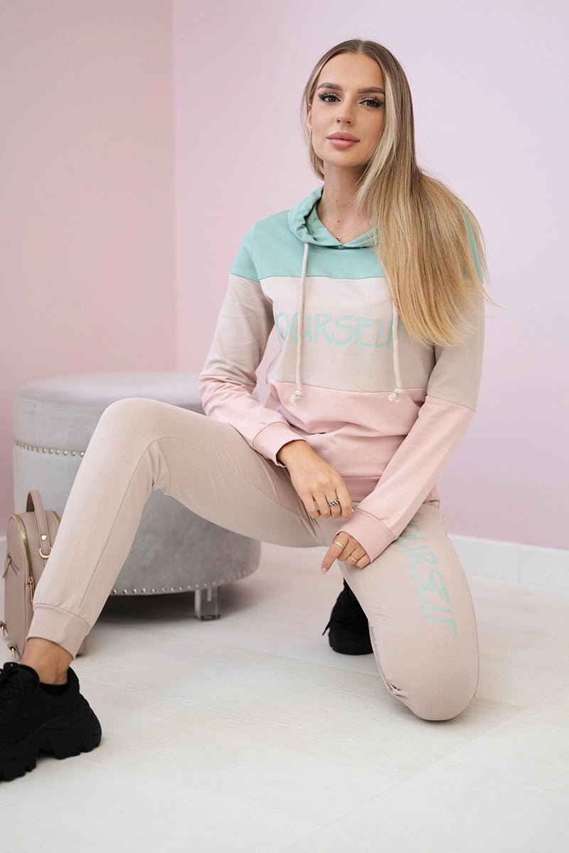 Set with print Yourself 65456 / – Beige цвет / color | Lexline Fashion