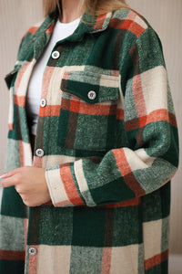 Shirt ART9007 / – Green цвет / color | Lexline Fashion