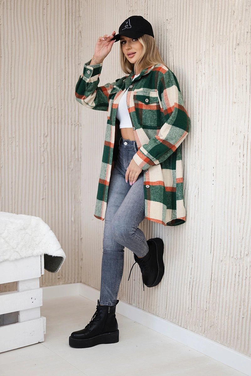 Shirt ART9007 / – Green цвет / color | Lexline Fashion