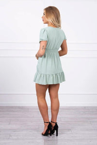 Short dress 9279 / – Dark || Mint цвет / color | Lexline Fashion