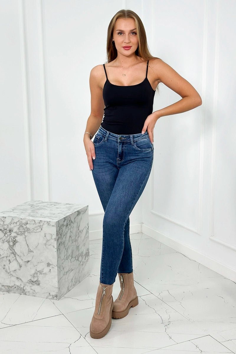 Skinny jeans FA8828 / – Jeans цвет / color | Lexline Fashion