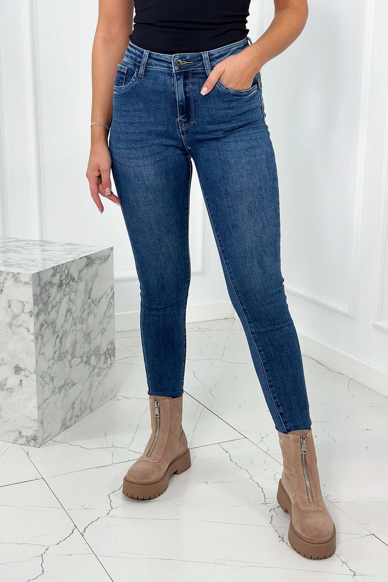 Skinny jeans FA8828 / – Jeans цвет / color | Lexline Fashion