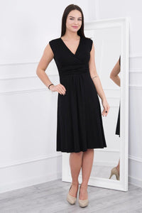 Sleeveless dress 8288 / – Black цвет / color | Lexline Fashion
