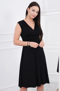 Sleeveless dress 8288 / – Black цвет / color | Lexline Fashion