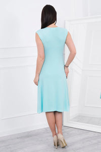 Sleeveless dress 8288 / – Mint цвет / color | Lexline Fashion