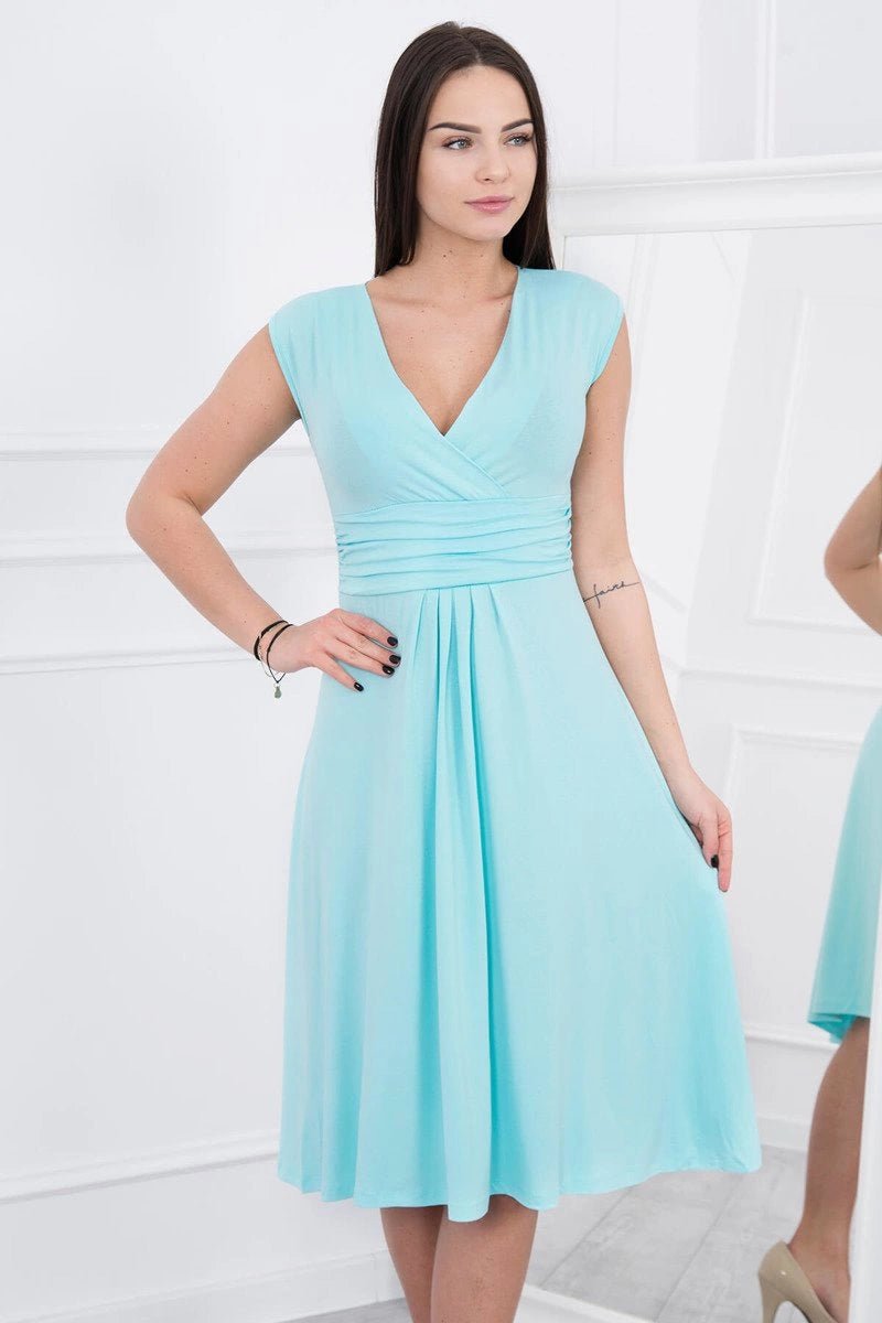 Sleeveless dress 8288 / – Mint цвет / color | Lexline Fashion