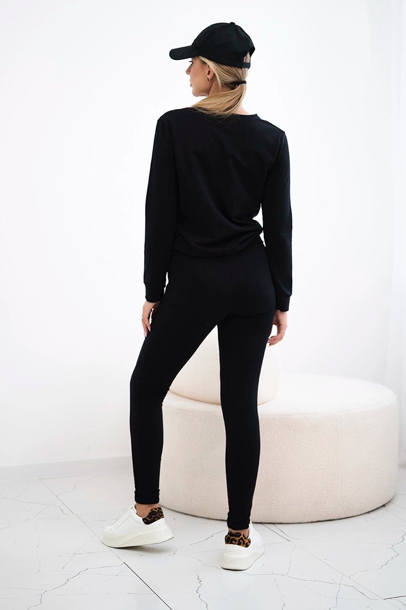 Sport set 9090 / – Black цвет / color | Lexline Fashion