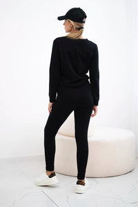 Sport set 9090 / – Black цвет / color | Lexline Fashion