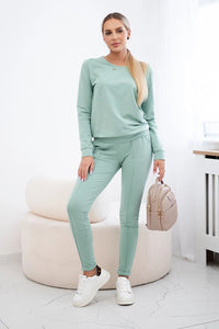 Sport set 9090 / – Mint || Dark цвет / color | Lexline Fashion
