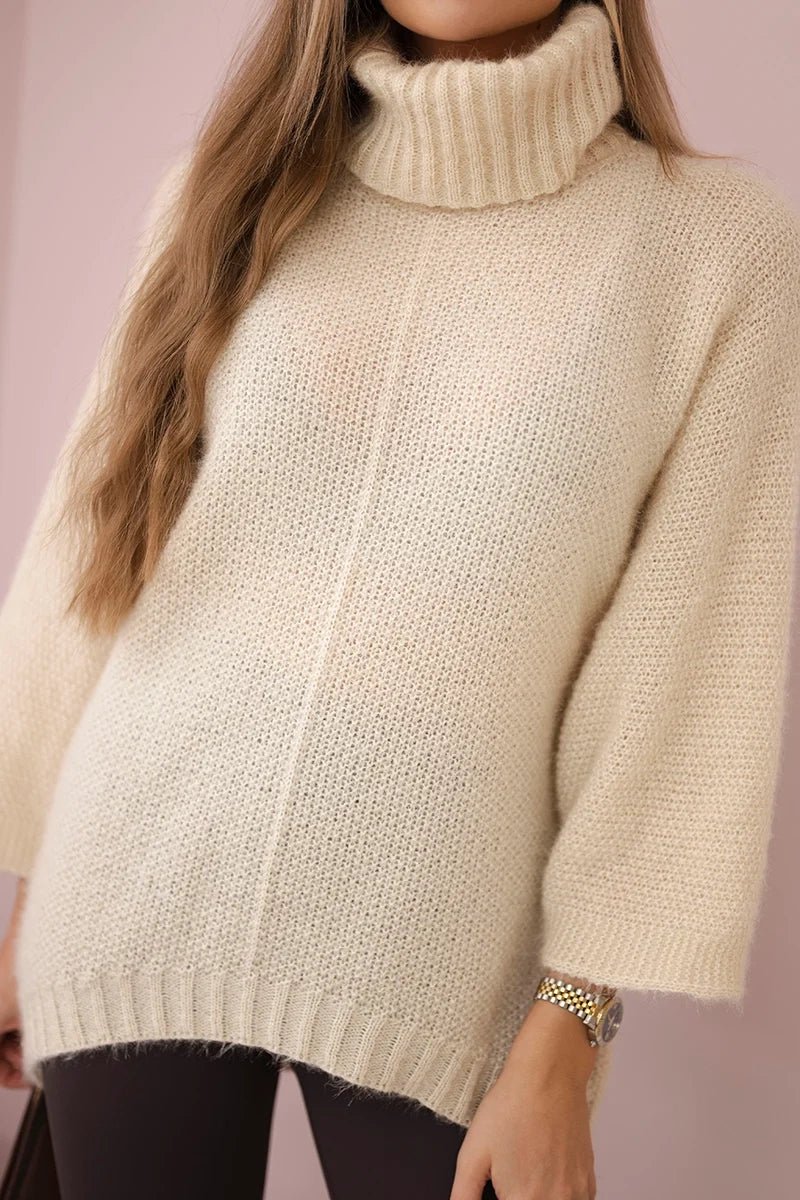 Sweater ART3047 / – Beige цвет / color | Lexline Fashion