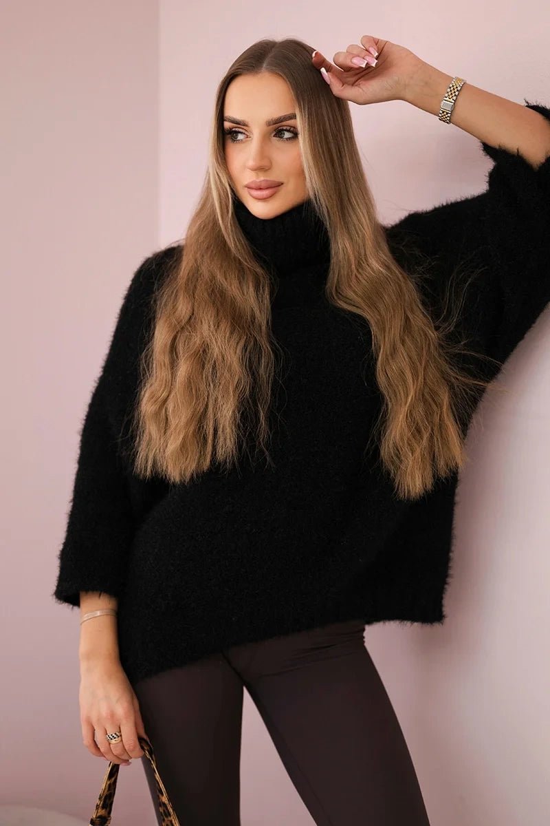 Sweater ART3047 / – Black цвет / color | Lexline Fashion