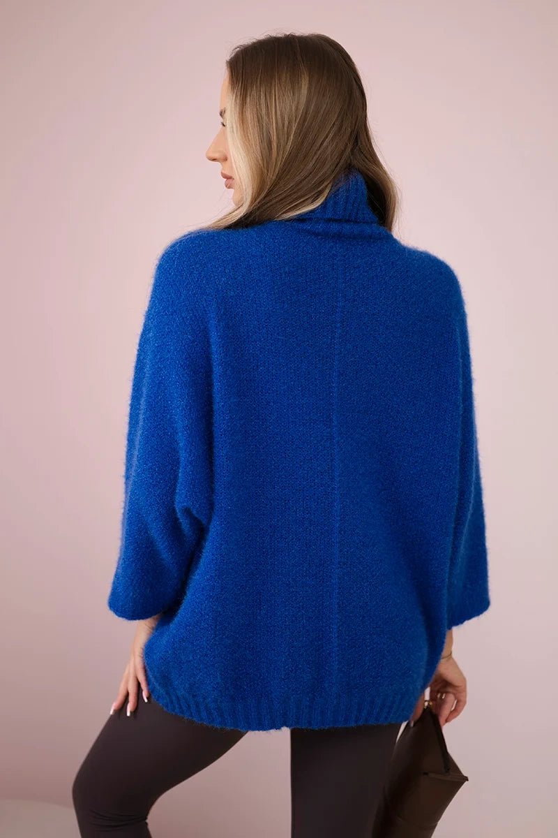 Sweater ART3047 / – Blue cornflower цвет / color | Lexline Fashion