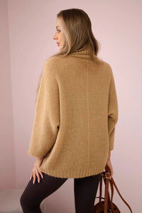 Sweater ART3047 / – Camel цвет / color | Lexline Fashion