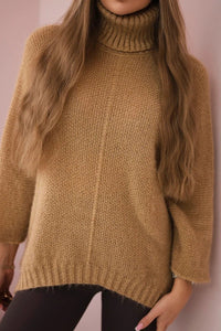 Sweater ART3047 / – Camel цвет / color | Lexline Fashion