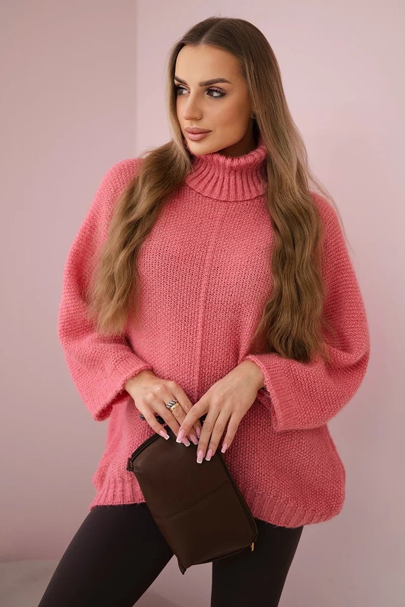Sweater ART3047 / – Dark || pink цвет / color | Lexline Fashion