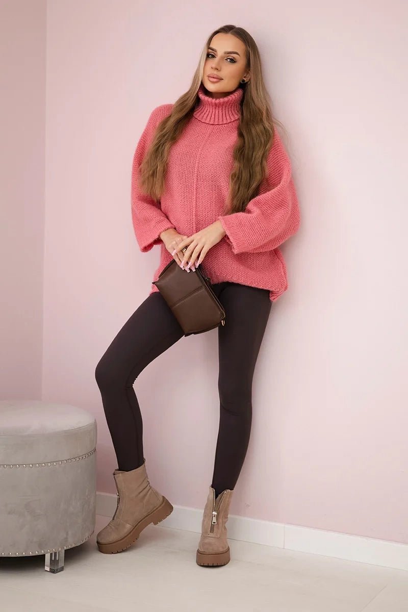 Sweater ART3047 / – Dark || pink цвет / color | Lexline Fashion