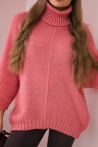 Sweater ART3047 / – Dark || pink цвет / color | Lexline Fashion