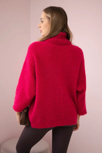 Sweater ART3047 / – Fuchsia цвет / color | Lexline Fashion