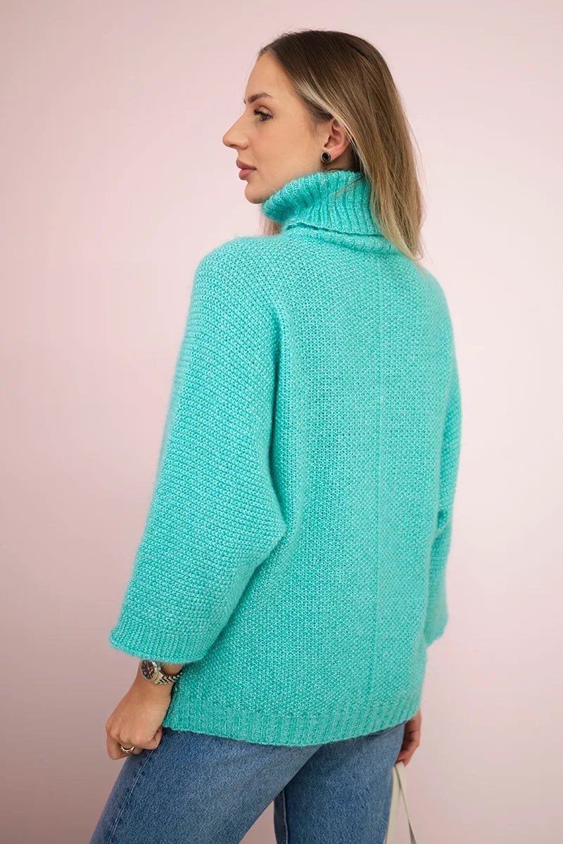 Sweater ART3047 / – Mint цвет / color | Lexline Fashion