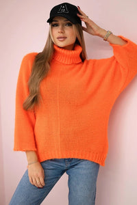 Sweater ART3047 / – Orange цвет / color | Lexline Fashion