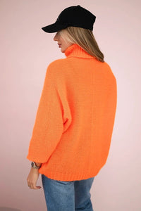 Sweater ART3047 / – Orange цвет / color | Lexline Fashion