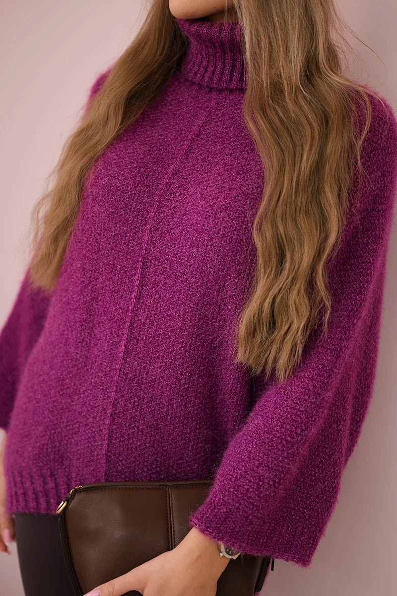 Sweater ART3047 / – Purple цвет / color | Lexline Fashion