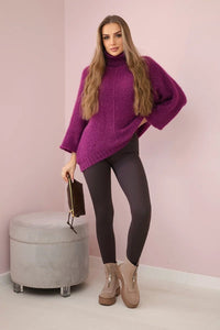 Sweater ART3047 / – Purple цвет / color | Lexline Fashion