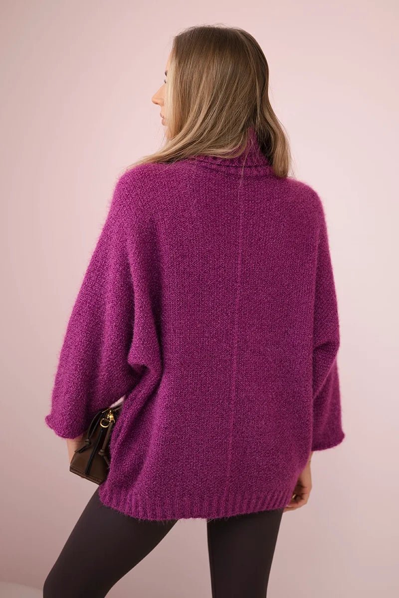 Sweater ART3047 / – Purple цвет / color | Lexline Fashion