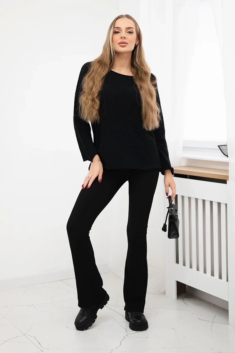 Sweater IT - 64 / – Black цвет / color | Lexline Fashion