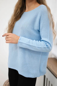 Sweater IT - 64 / – Blue цвет / color | Lexline Fashion