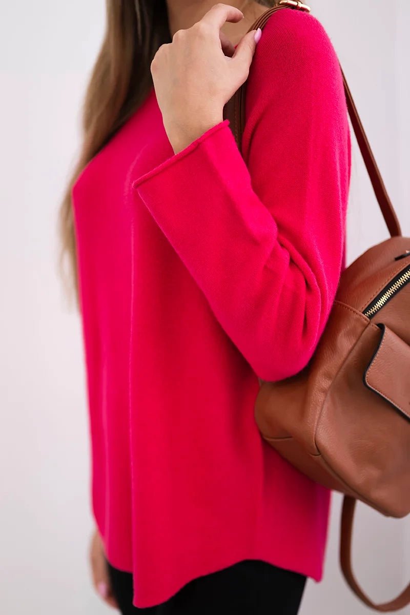 Sweater IT - 64 / – Fuchsia цвет / color | Lexline Fashion
